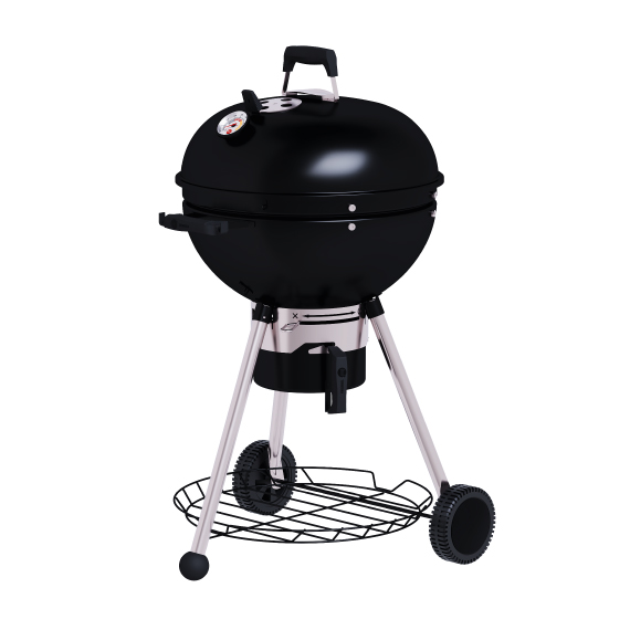 Гриль угольный 800 Degrees Teriberka 57 Slow 'N Sear Jet Black Classic