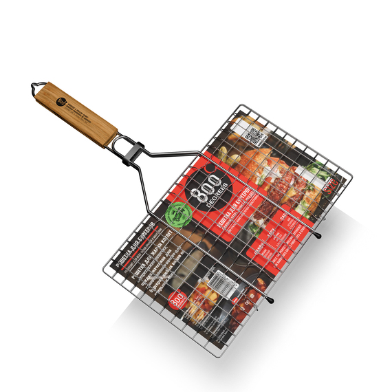 Решетка барбекю для бургеров L-size 800 Degrees Burger Holder