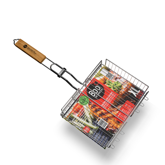 Решетка барбекю глубокая XL-size 800 Degrees Barbecue Basket